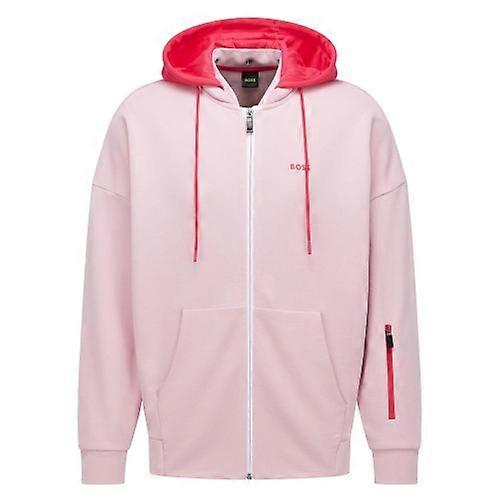 Boss Mens Saggyart Zipped Hoodie