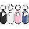for Samsung Galaxy SmartTag2 Case, 4pcs Protective Silicone Case for Galaxy Smart Tag 2 with Key Ring for Keys, Wallet, Luggage, Pets