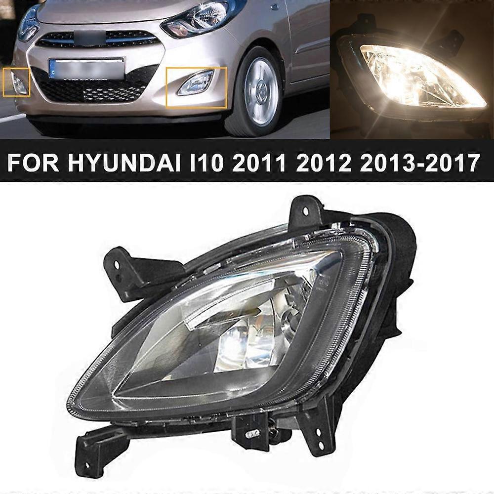 Car DRL Driving light Front bumper Fog Lamp Fog Light Headlight For HYUNDAI I10 2011 2012 2013 2014 2015 2016 2017 Running Lamp