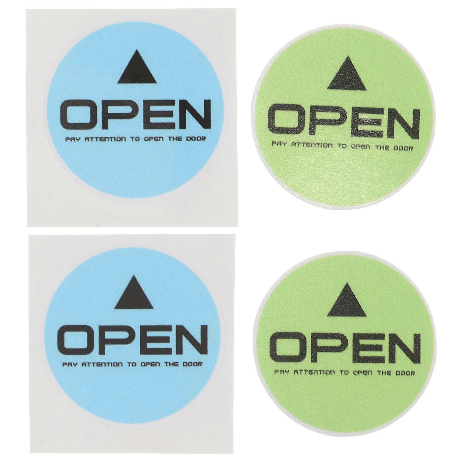Anti Collision Reflective Decals For Vehicles Car Door Guards Ding Protector Green 4x4cm 4Set