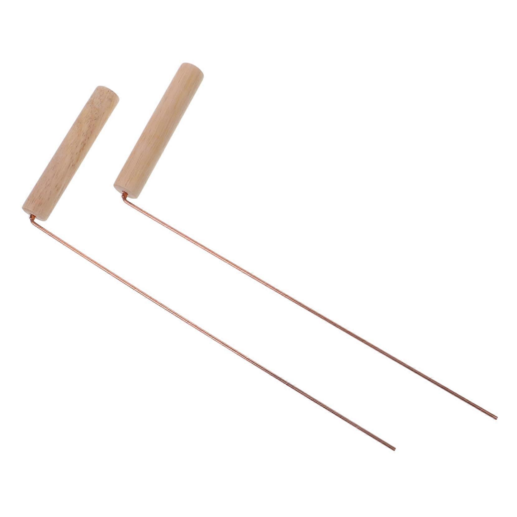 High-Quality Dowsing Rods Set of 2 for Water and Gold Detection, Ideal for Camping and Outdoor Activities