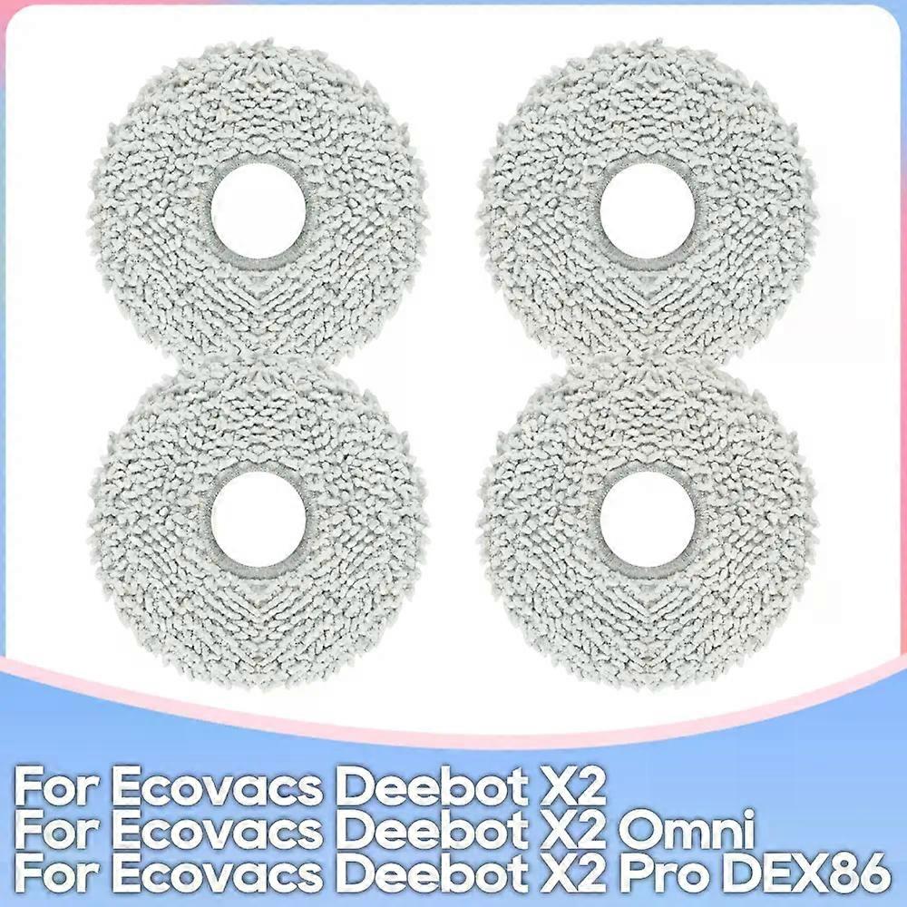Fit For Ecovacs DEBOT X2 Omni /  X2 Pro / X2 Pro Omni / X2 Combo DEX86 Parts Main Roller Side Brush Filter Mop Cloth Dust Bag