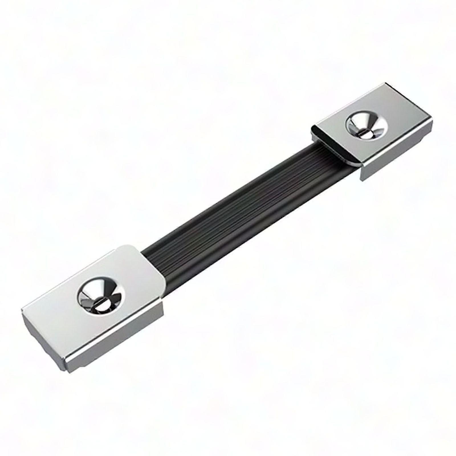 Portable suitcase speaker handle strap with spring