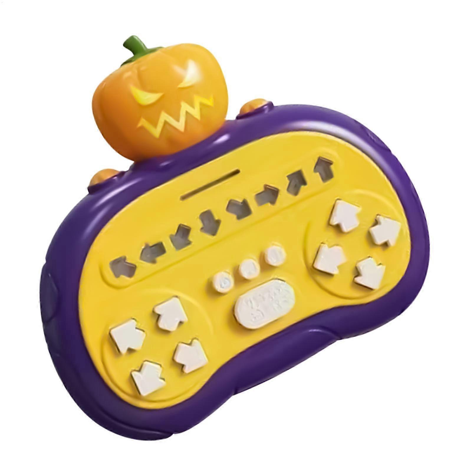 Finger Dance Game Machine Portable Rhythm Game with Light Music Stress Relief, Educational Toy