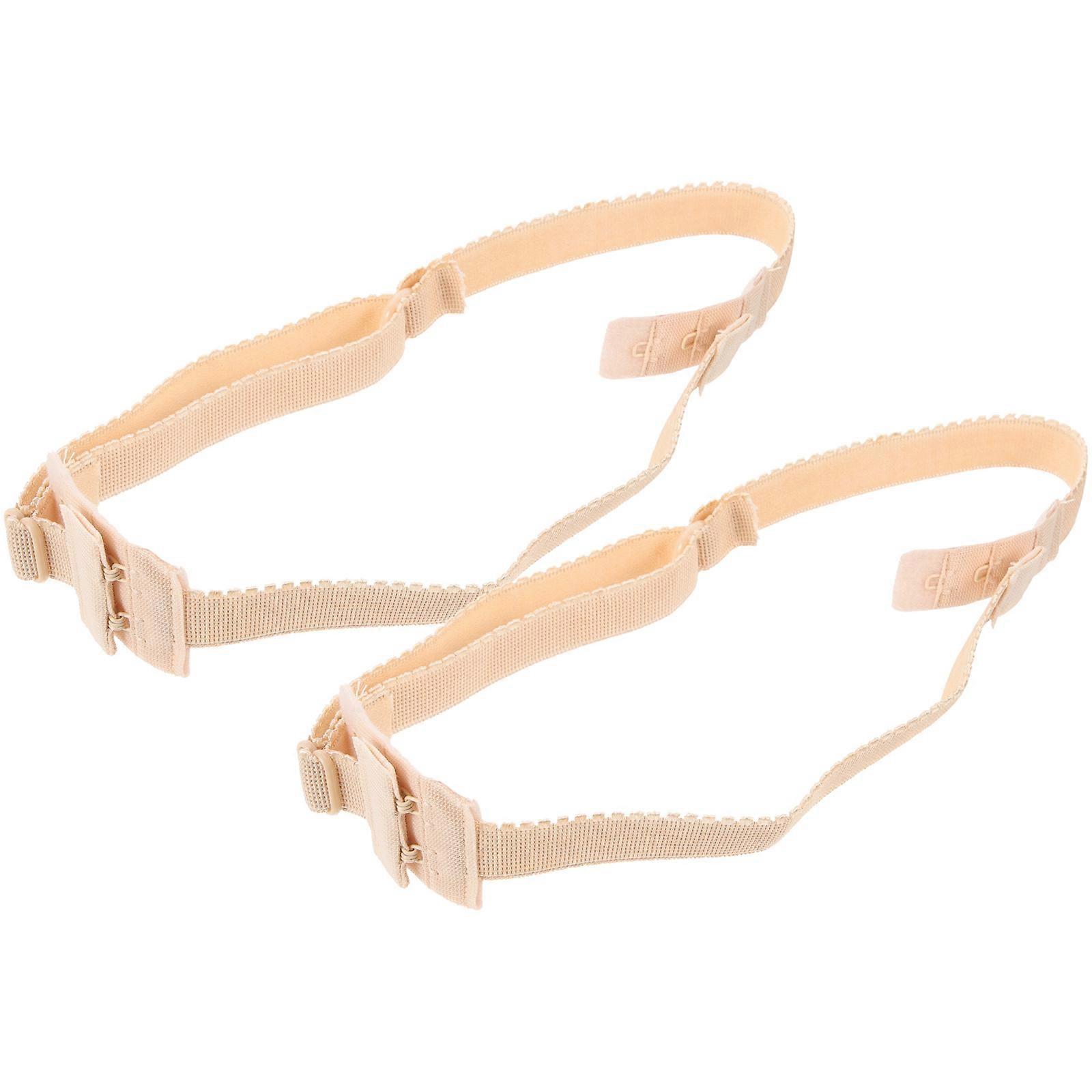 Low Back Converter Bra Strap Extender Fashion Events Fabric Convert to Low Back Style 2Pcs