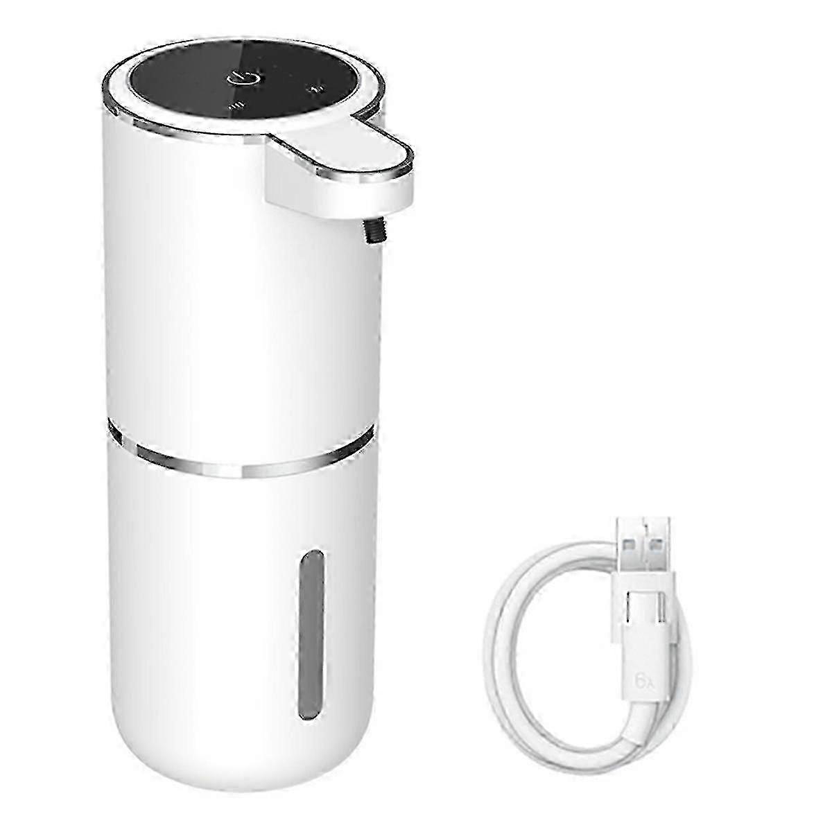 Soap Dispenser Non-contact Liquid Soap Dispenser Wall Mounted Display Infrared Sensor Mobile Phone Washer(black) SZRH A-D 1226