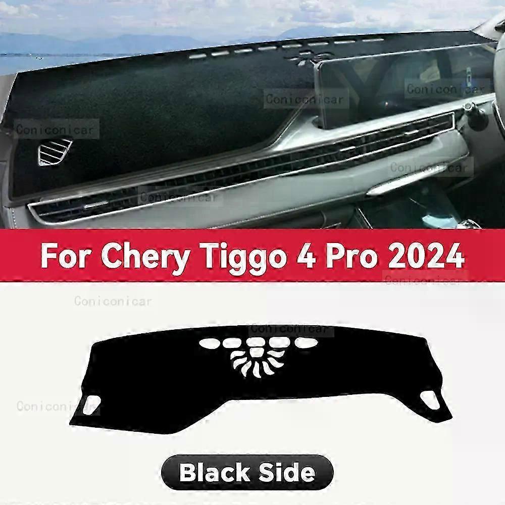 Dashboard Cover Mat Protective Pad Fit For CHERY Tiggo 4 Pro 2024 Car Accessories Dash Board Sunshade Carpet Dashmat