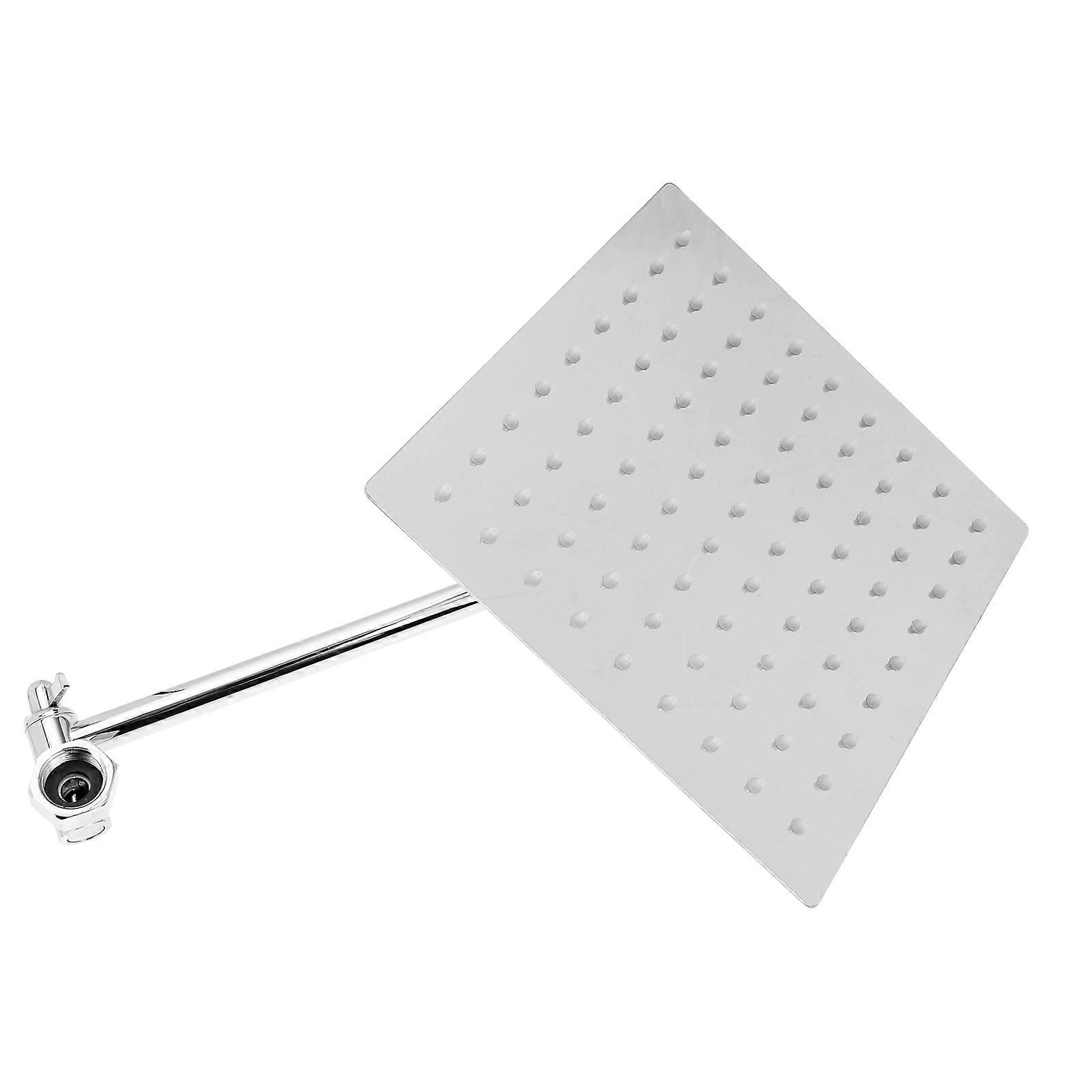 Ceiling Sprinkler Showerhead Fixed Rainfall Showerhead Low Water Pressure Performance Hotel .9×7.9×1.8in 1Set