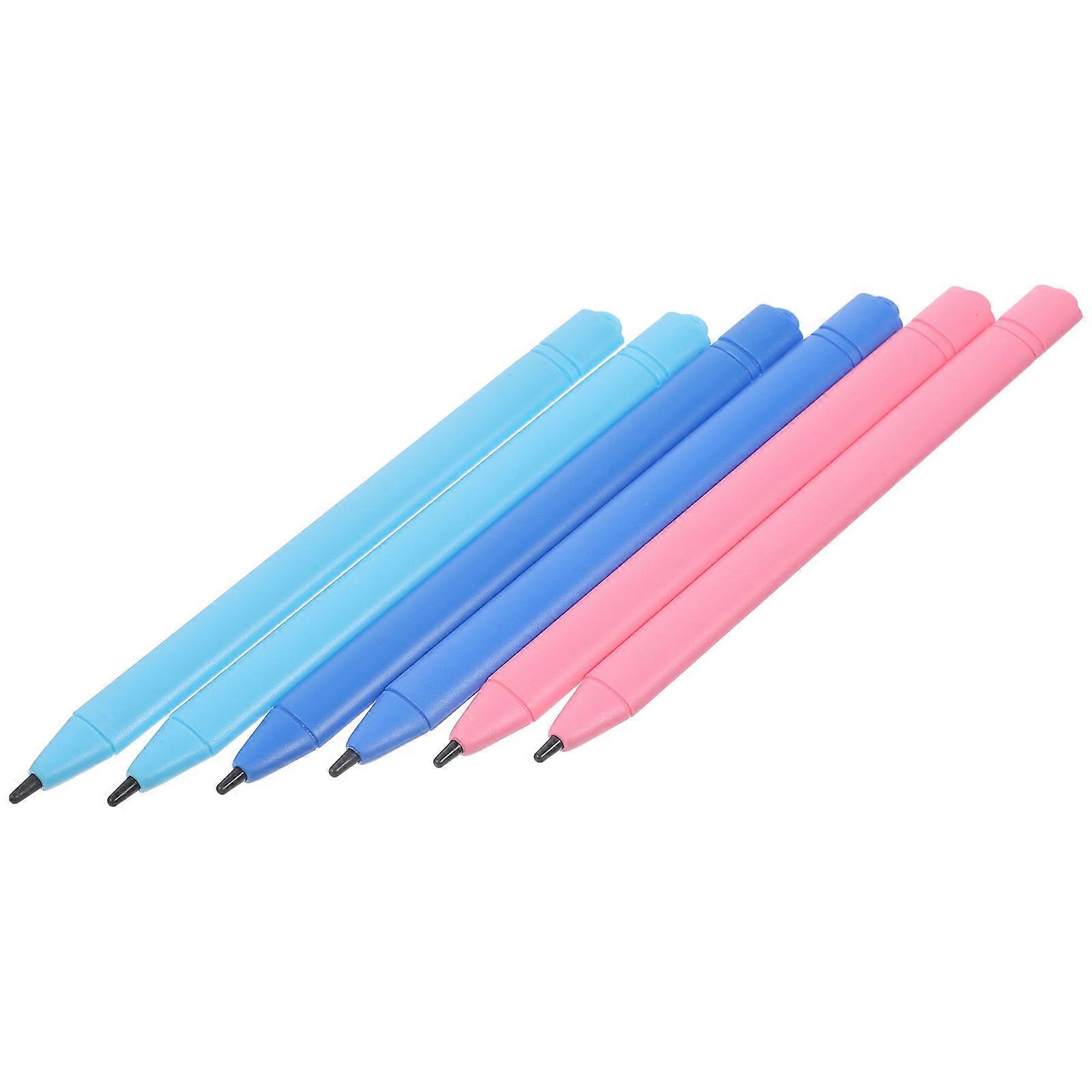 6pcs Stylus Pens for Touch Screens, Compatible with LCD Writing Tablets, Doodle Boards, and Tablets – Lightweight, Comfortable Grip for Drawing &