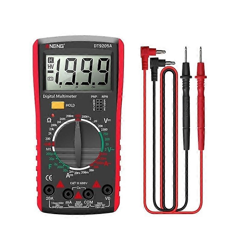 ANENG Digital Multimeter DT9205A HOLD Key