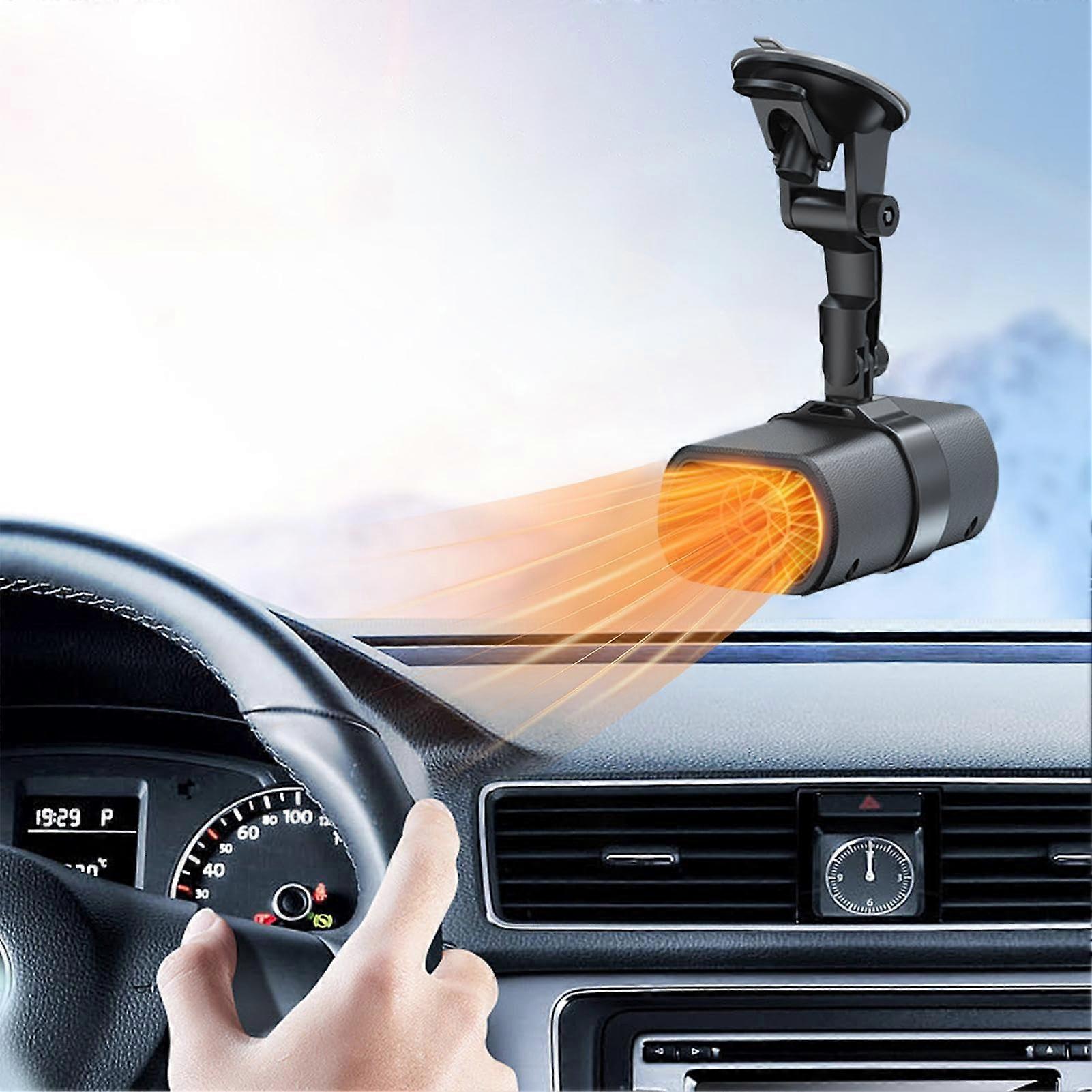 Portable Car Heater with Quick Heating & Automatic Windscreen Defrosting Function for Interior Comfort and All Vehicle Types