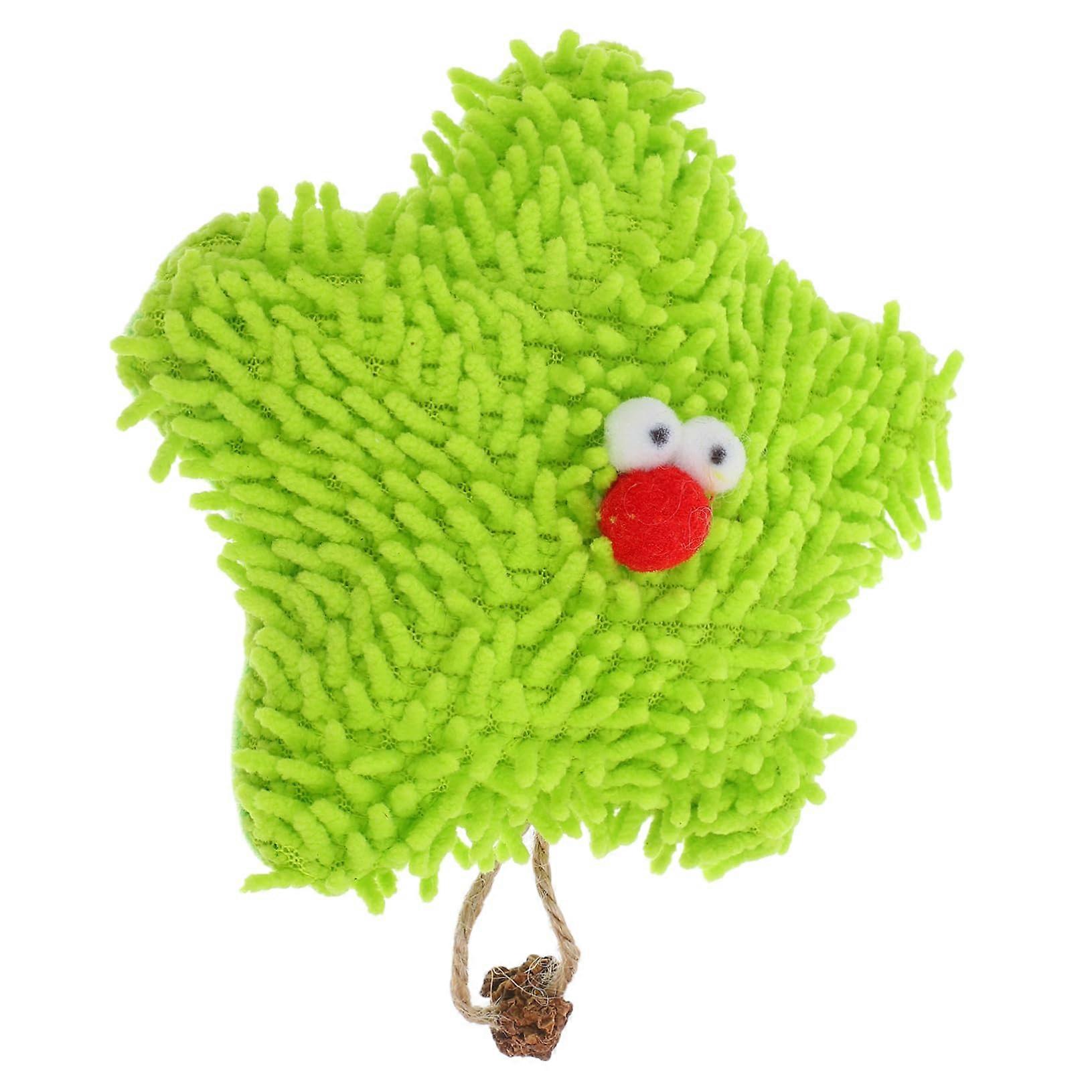 Cat Plush Teething Toy For Cats, Kitten Teething Plush, Catnip Plush Toy, Light Green