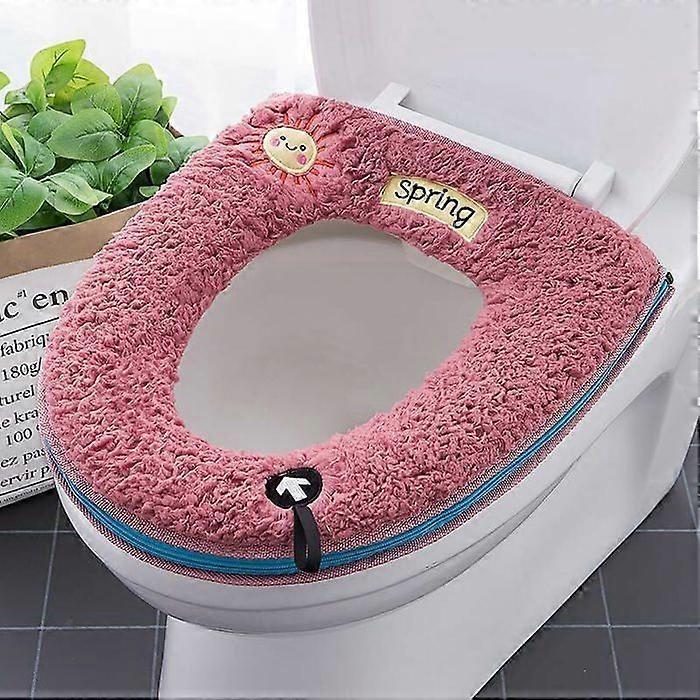 Pack Universal Soft Warm Toilet Seat Cushions with Hanging Loop