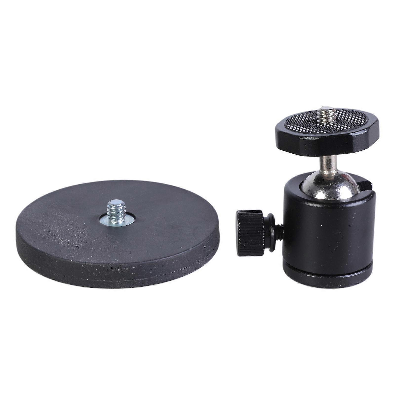 Portable 360 Degree Rotating Magnetic Holder with 1/4 Screw for Action Cameras Multicolor