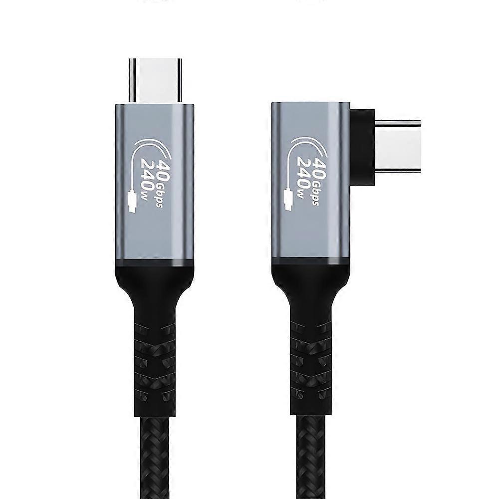 INF USB4ata Cable 240W Angle Nabbing Charging and 8K Video