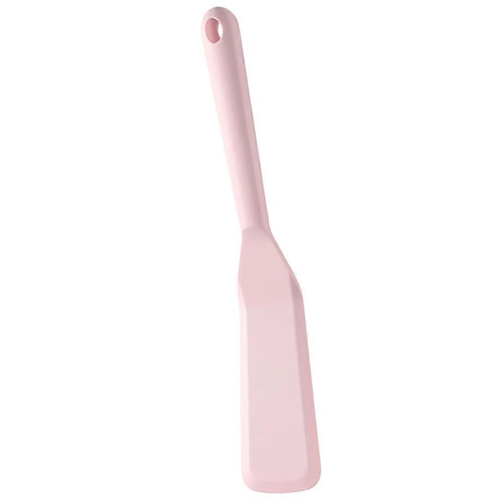 Cooking Turner Silicone Spatula Mini Kitchen Tool Household Use Pink 1Set