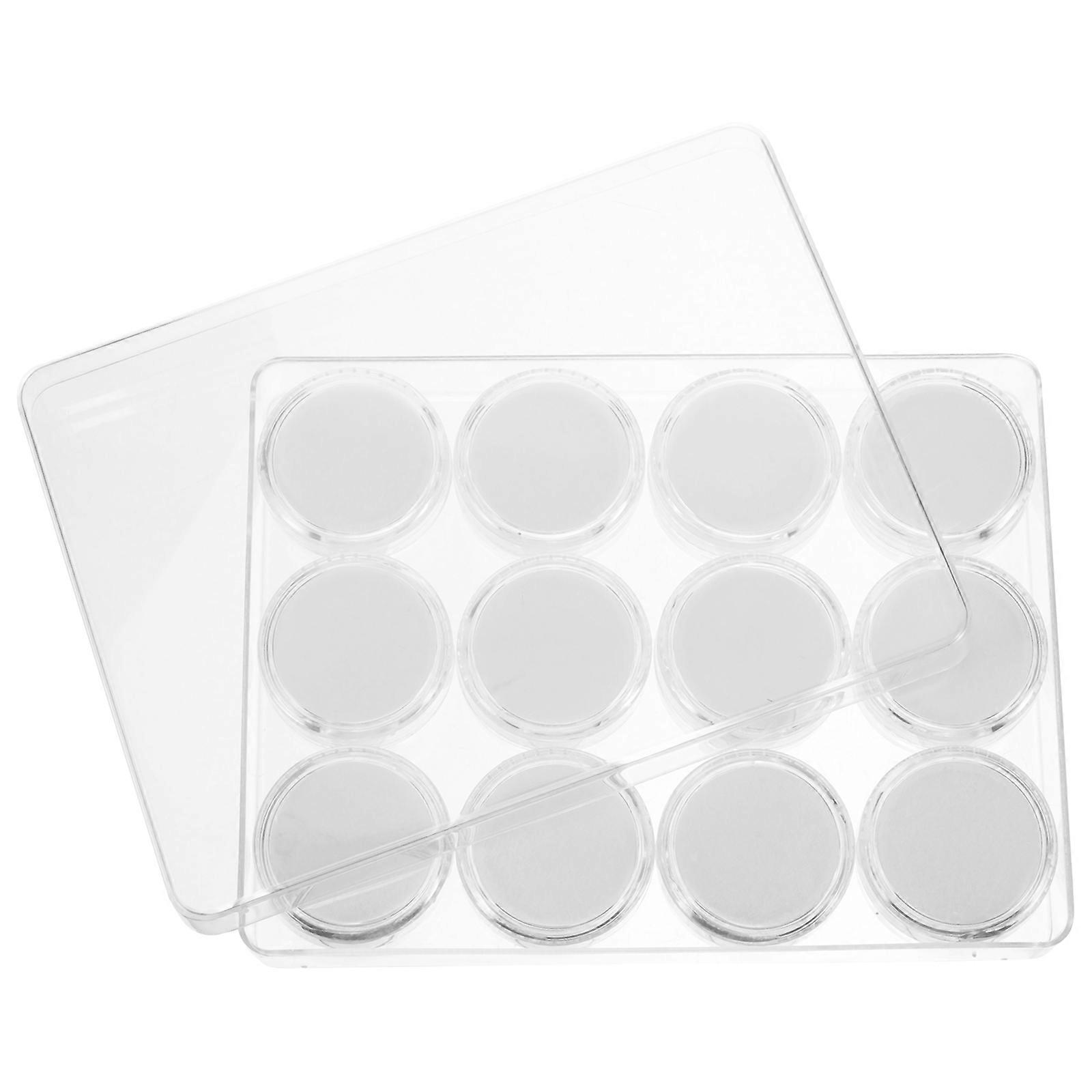 Gemstone Display Case with Clear Lid for Storage Suitable for Home Use or Jewelry Set