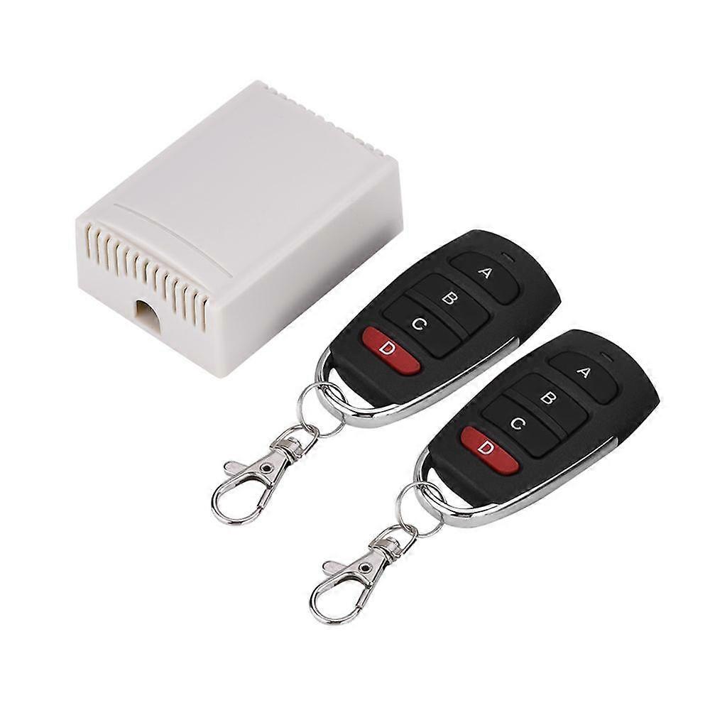12V 4CH 433MHz Wireless Remote Control Relay Switch for Electronic Devices