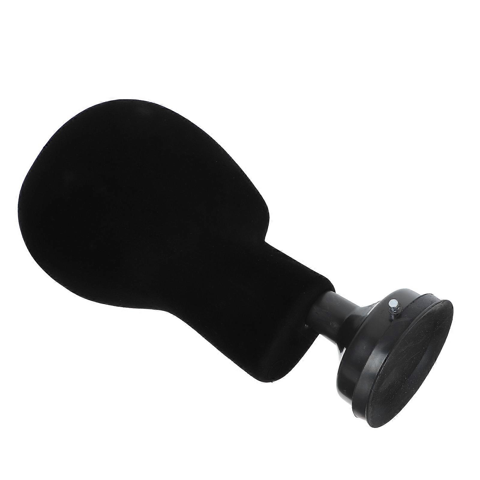 Hat Display Rack Head Shaped Display For Home Use Black Functional 1Set