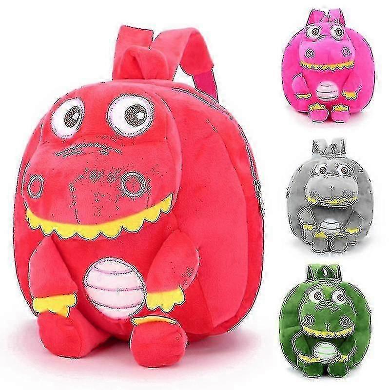 Small Dinosaur Children's Plush Backpack 3d Cute Animal Backpacks