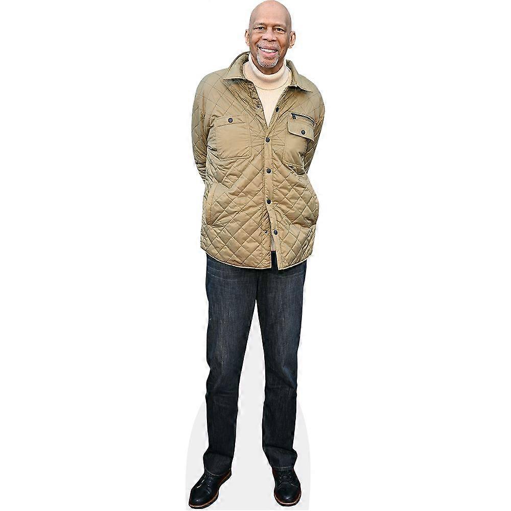 Kareem Abdul Jabbar (Casual) Cardboard Cutout (lifesize OR mini size). Standee. Stand Up.