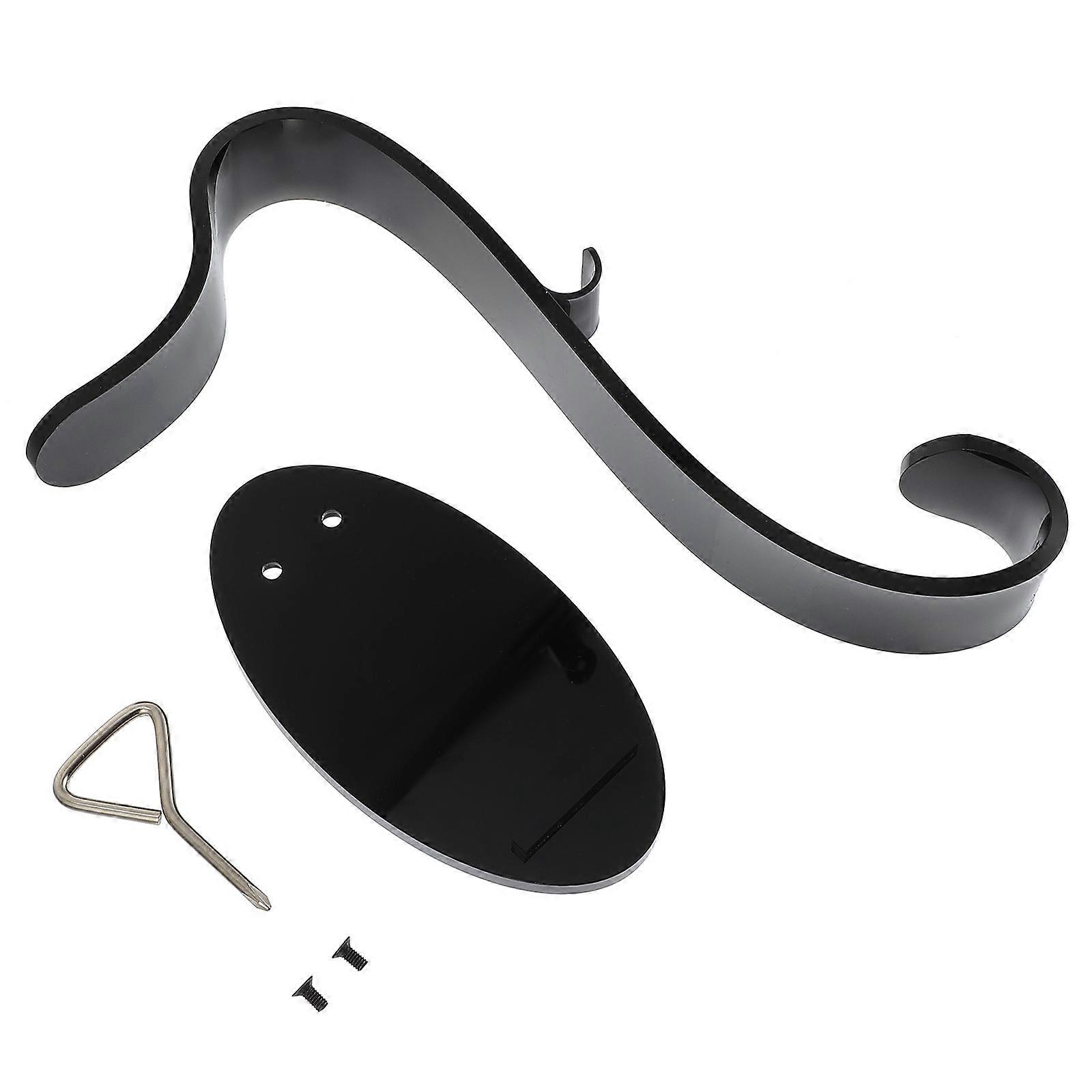 Headset Holder S Shape Acrylic Storage Bracket for Storage Use