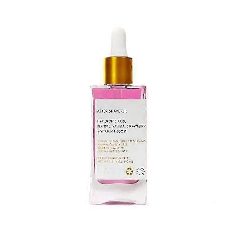 Olio dopobarba - Profumo di fragola e vaniglia, Olio dopobarba alla fragola e vaniglia per una pelle liscia, Olio dopobarba Truly alla fragola, Olio dopobarba St
