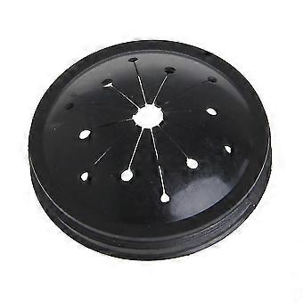 Garbage disposer splash guard, plastic black, 80mm, suitable for multiple brand models