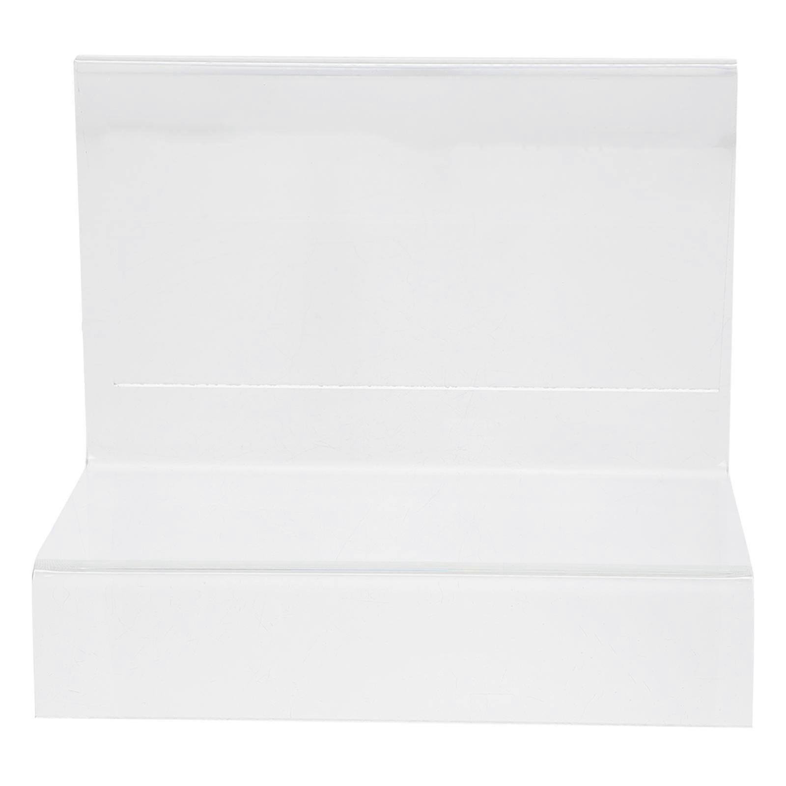 Transparent Acrylic Briefcase Display Stand for Retail Shop Use with Durable Construction and Rational .84x6.3 Inches