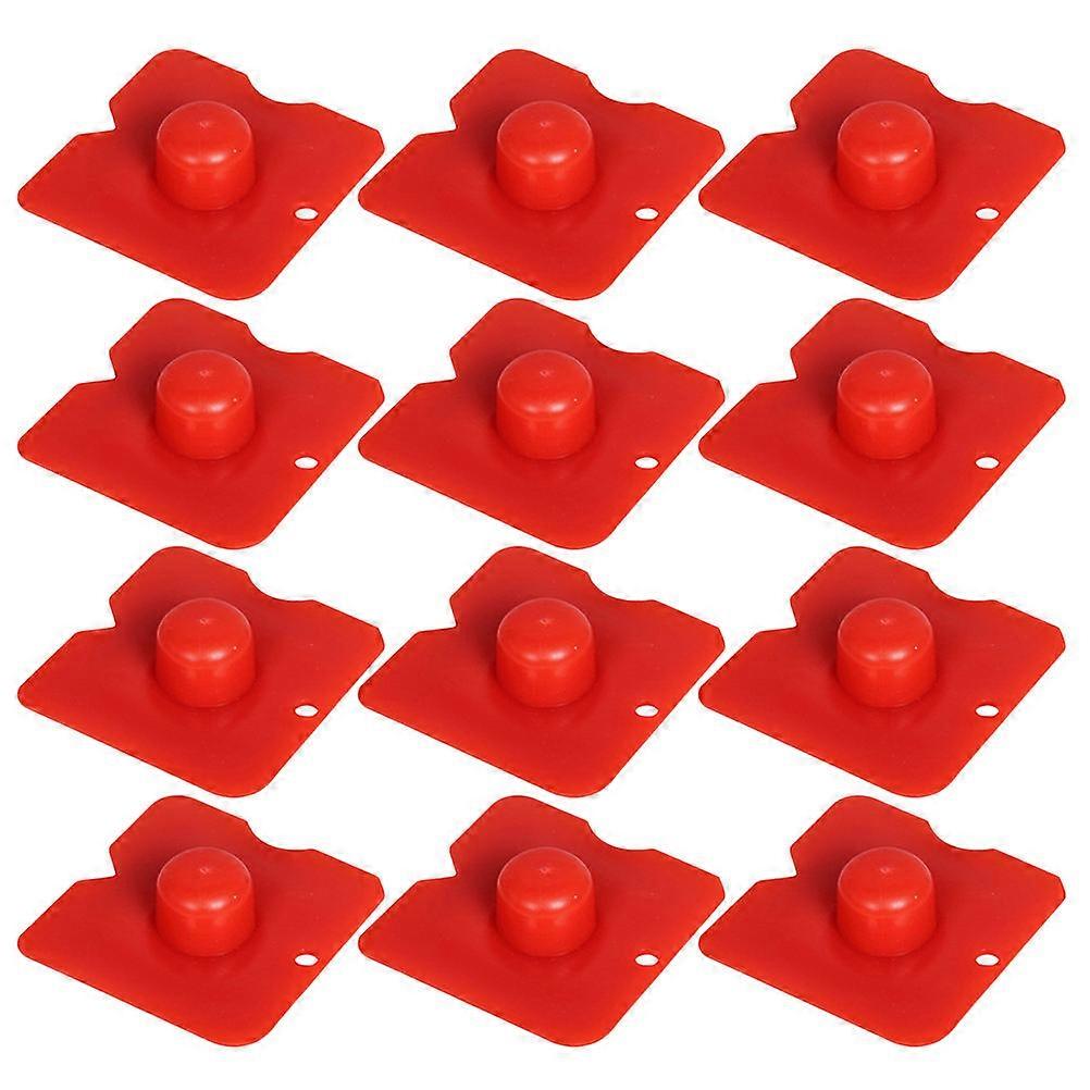 Red Glue Spatula Sealant Remover Tool for Caulk Cleaning Efficient ABS Kit for Kitchen Bathroom 50pcs