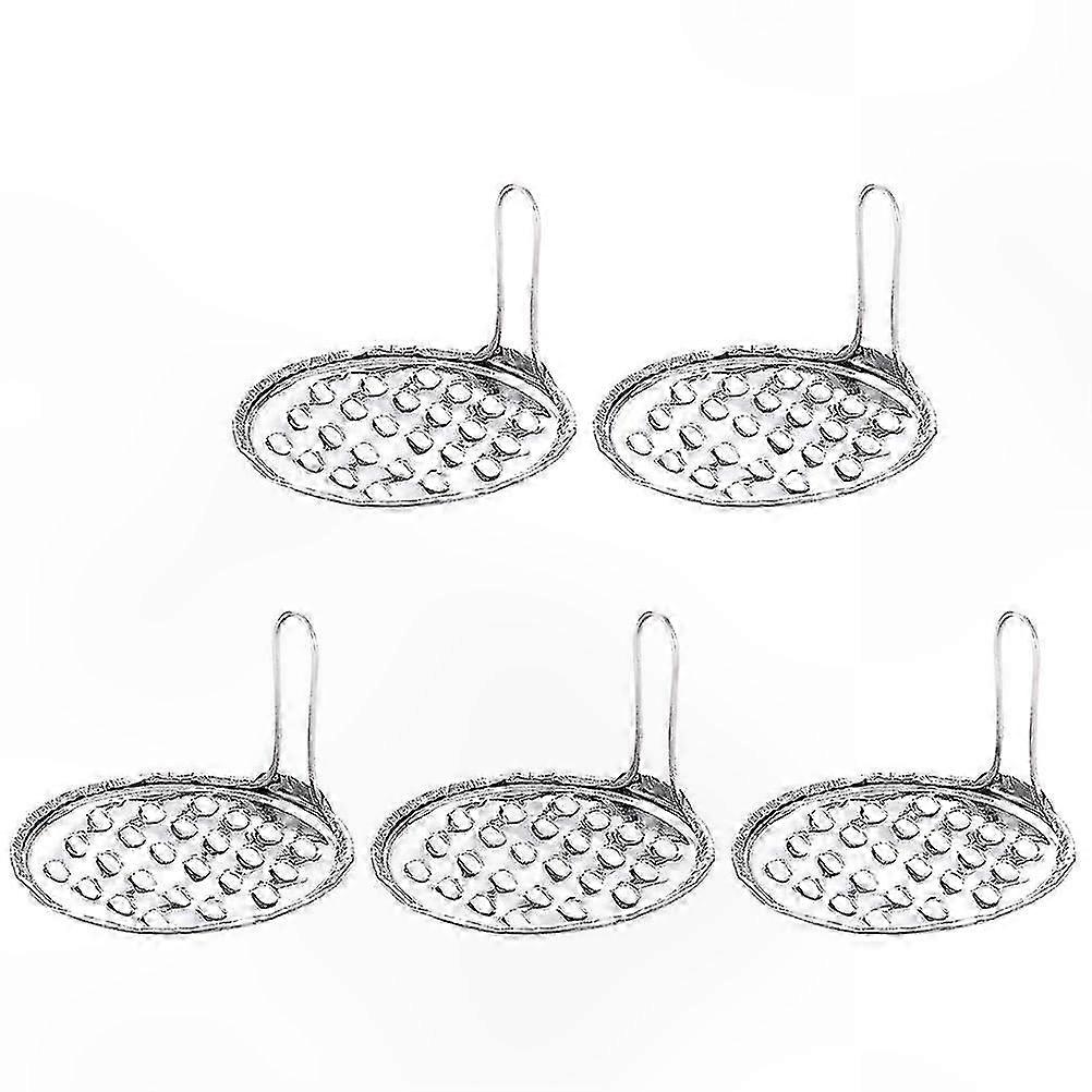 5-Piece Stainless Steel Kitchen Tool Set: Noodle Scraper, Grater, Dough Cutter, Zester, and Multi-Function Scraper