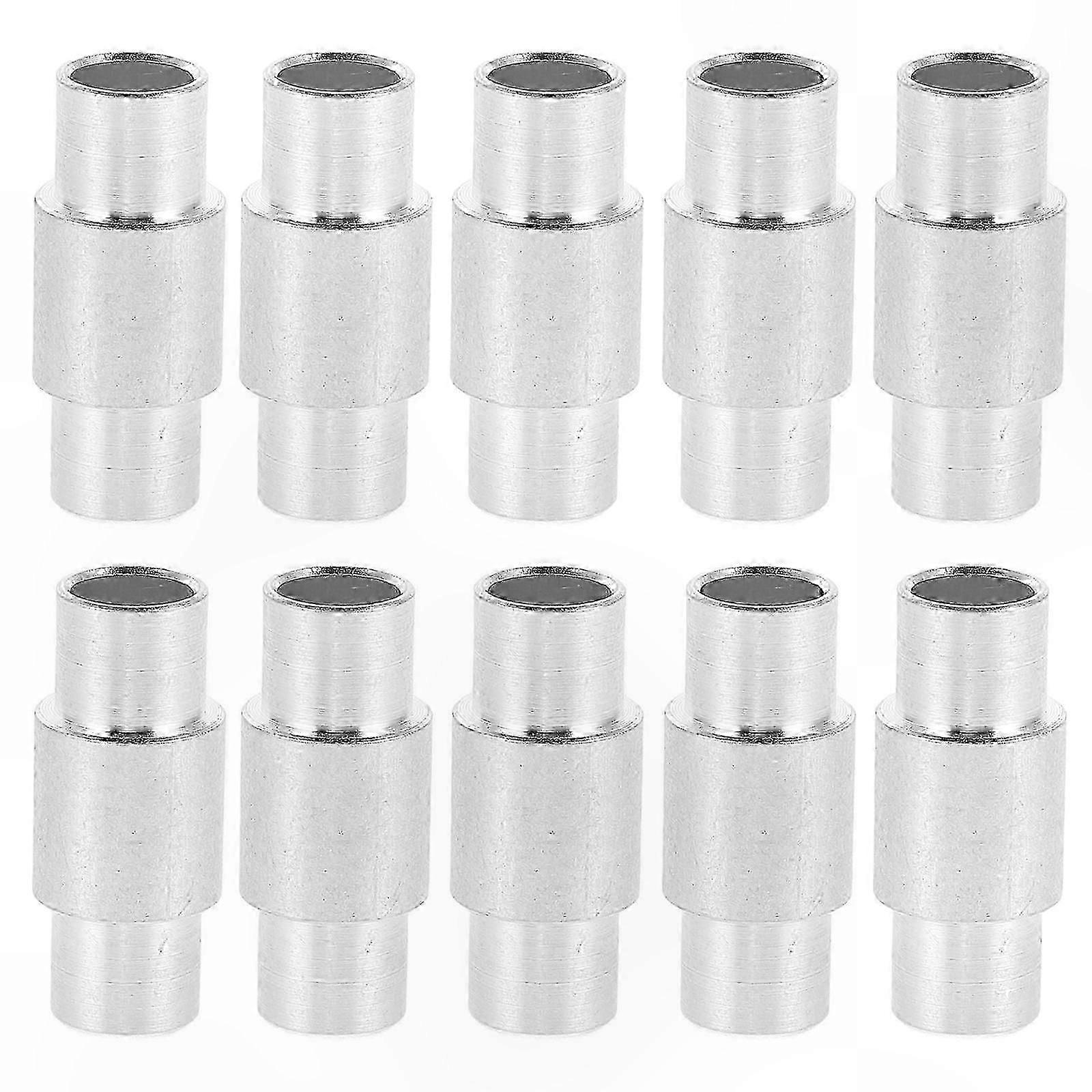 Silver Inline Skate Axle Spacer 2.5x1.0x1.0cm Grip Performance Set of 10