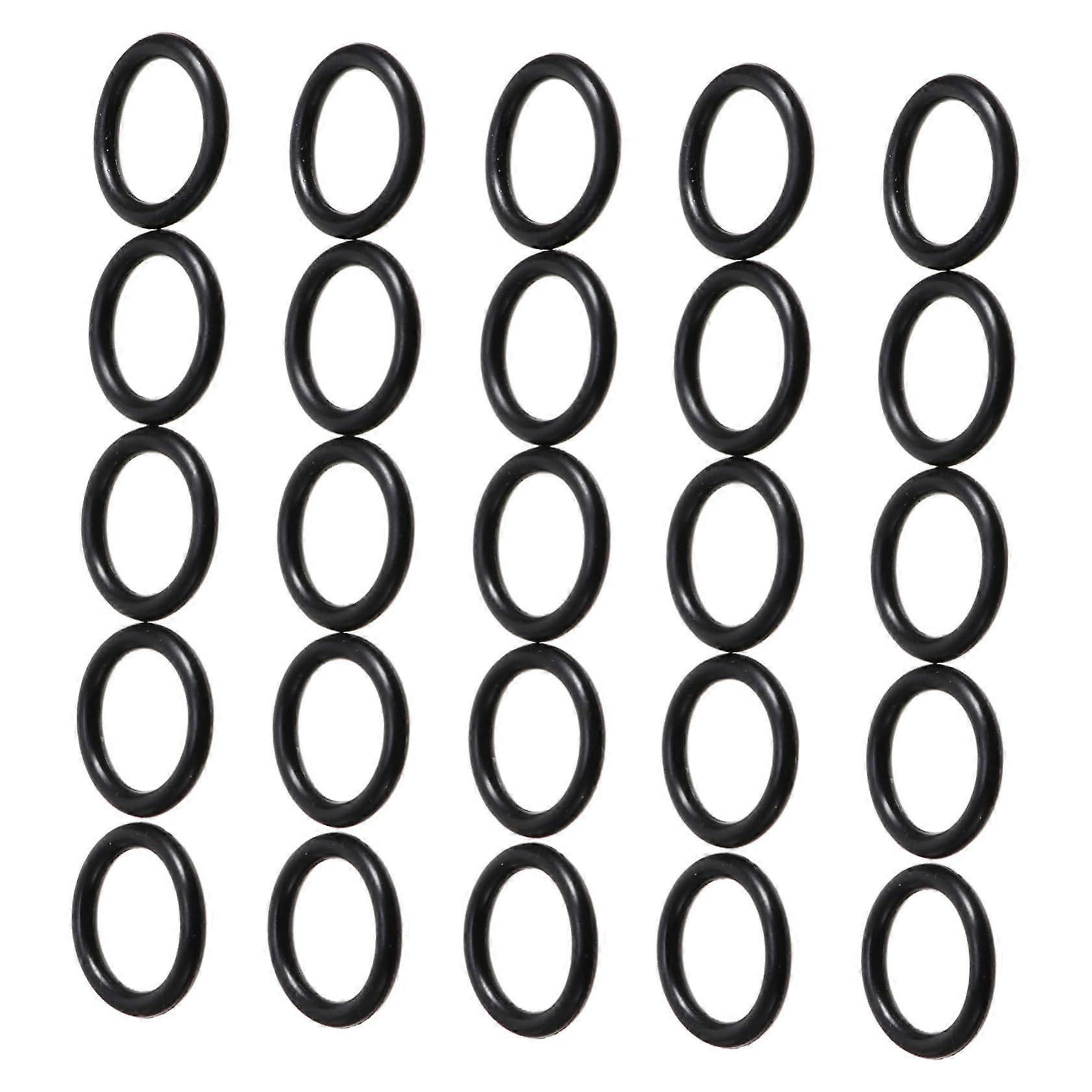 50-Piece Flexible Rubber Faucet Seal Rings, Durable Waterproof O-Rings for Plumbing Connections, Leak Prevention Gaskets