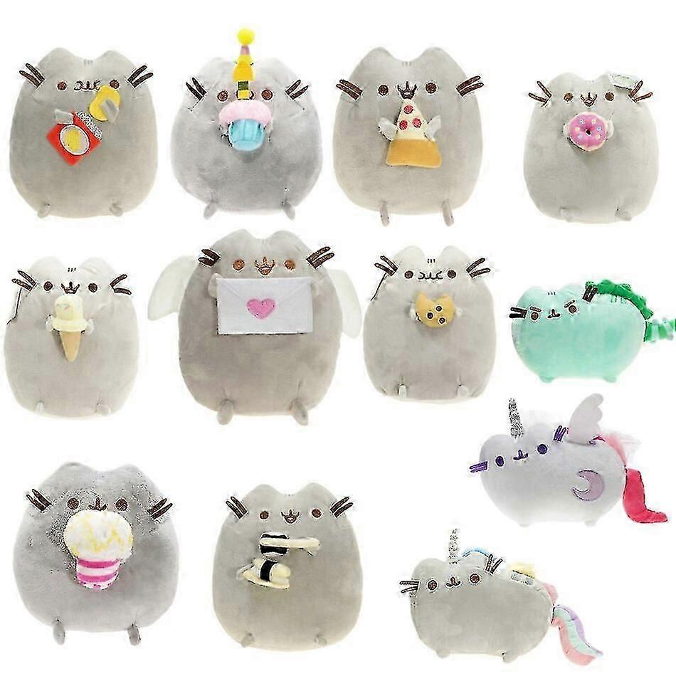 Sweet 15cm Donut Unicorn Cat Plush - Adorable Soft Toy for Little Ones