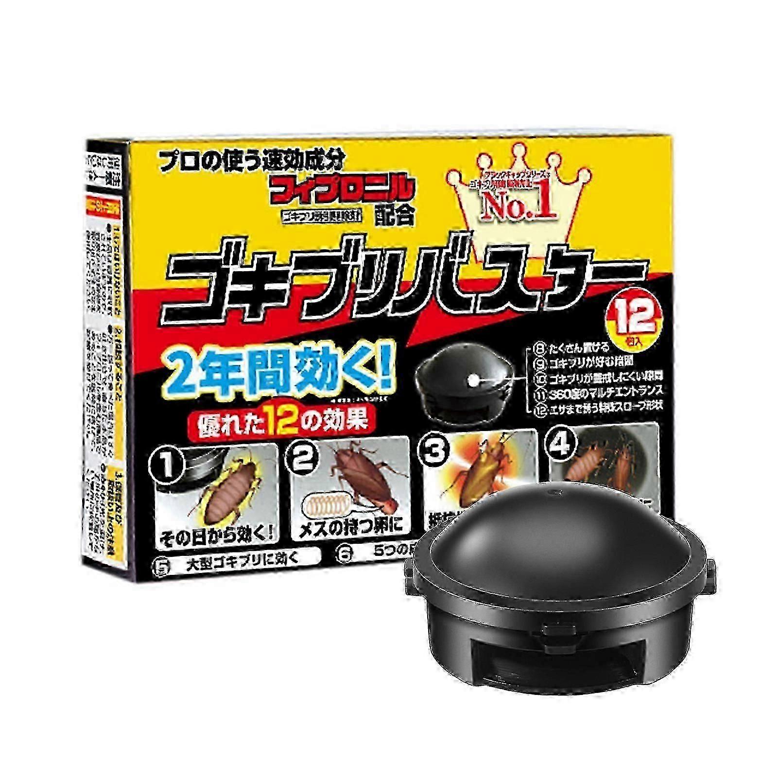 6/12/18PCS Roach Control Bait Cockroach Exterminating Baits for Indoor