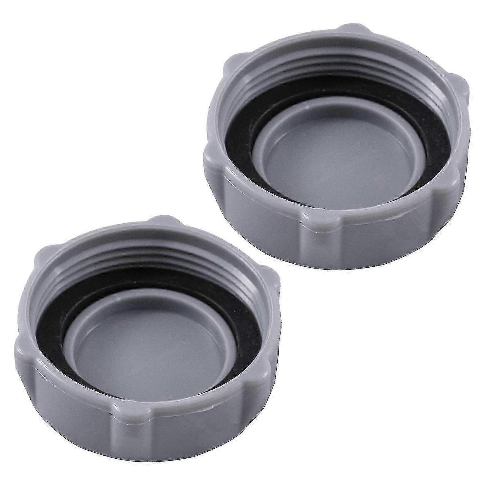 Set of 2 Pool Drain Valve Caps for P6H1158ASS16 - Swimming Pool Drain Cover Replacement Parts Edition 0812