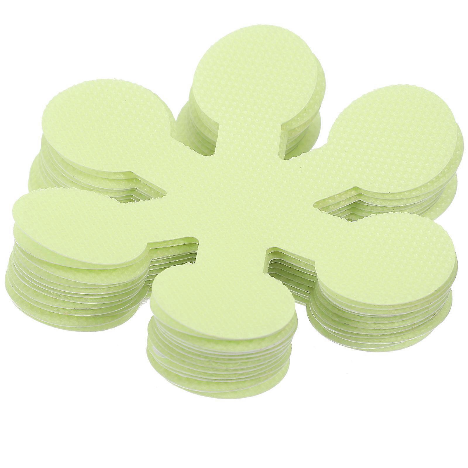 Luminous Fluorescent Stairs Tapes for Safety Use 80Pcs Light Green