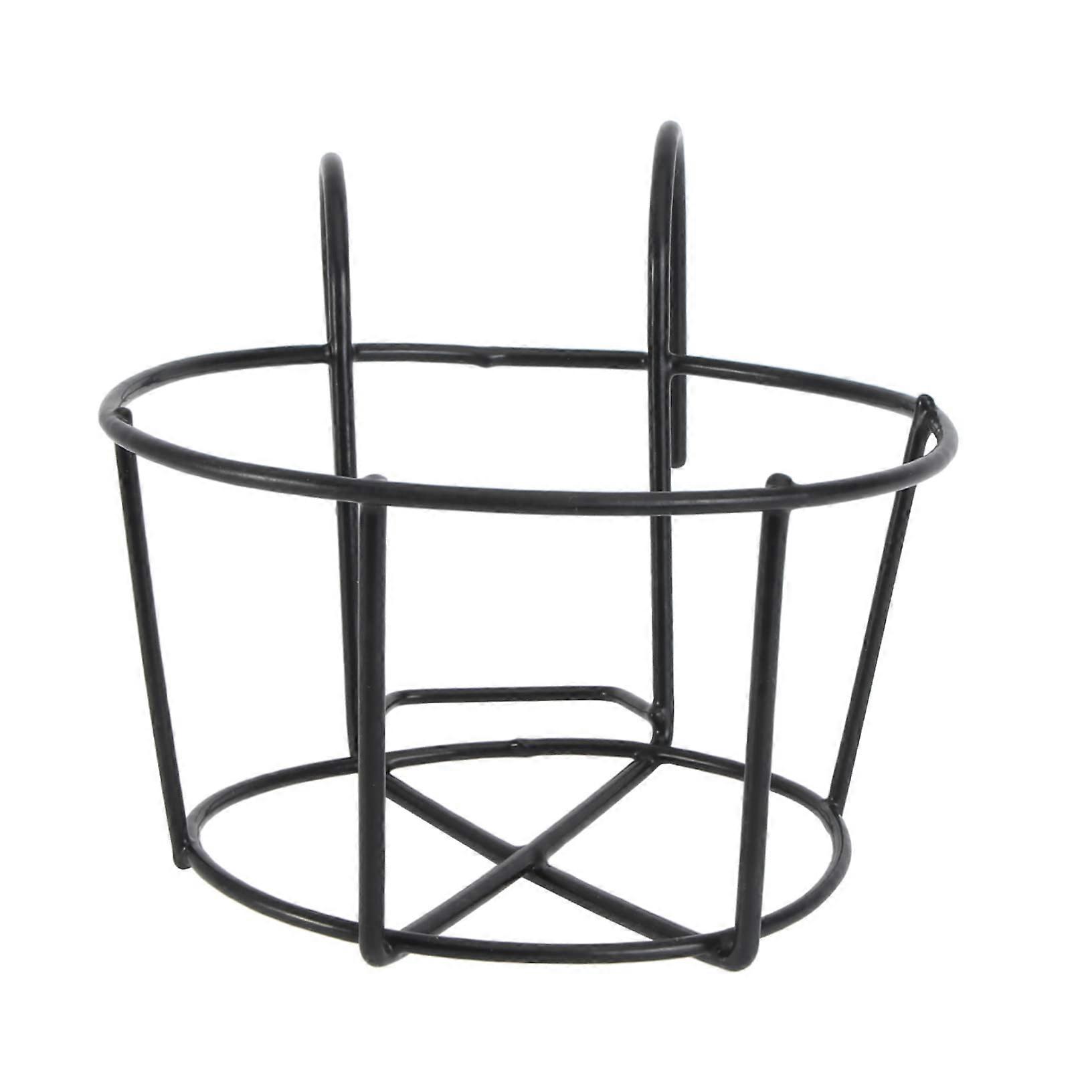 Flower Shelf Metal Planter Easy to Move Wall Hanging Planter