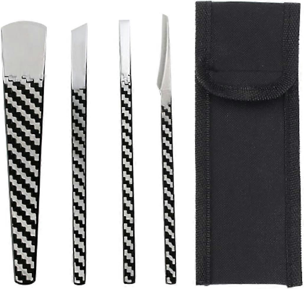 4 Pcs Decorative Foot Knives, Pedicure Knife Set for Ingrown Callus