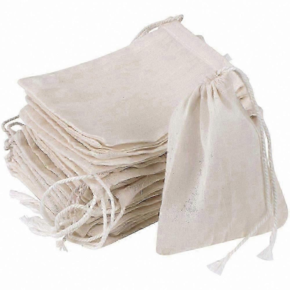 Reusable Cheesecloth Bags for Filtering, 30-Pack, Multi-Purpose Mesh Straining Sacks for Home and Kitchen Use