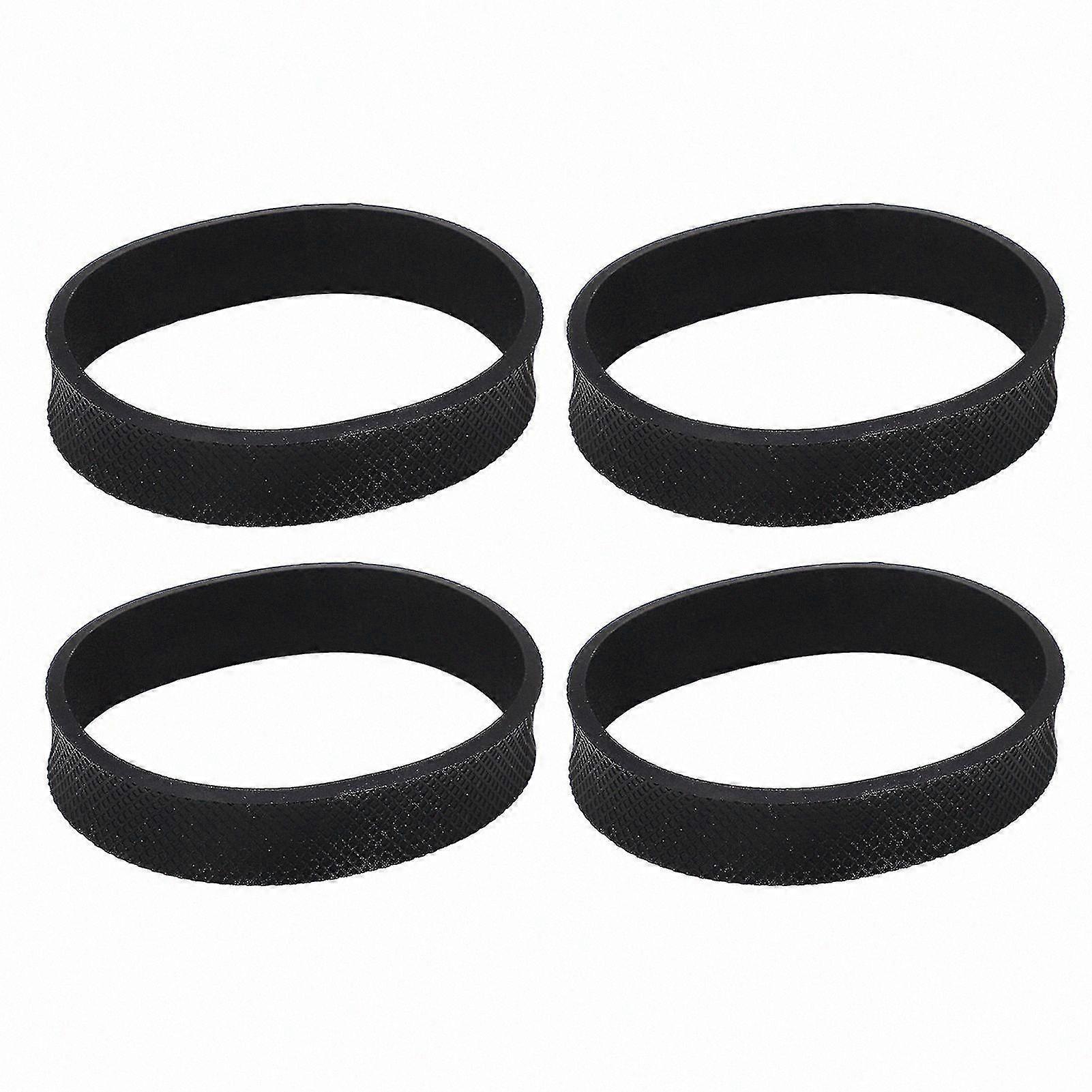 Replacement Belts for Upright Vacuum Cleaners - 4-Pack of Durable Soft Rubber Bands for Optimal Performance