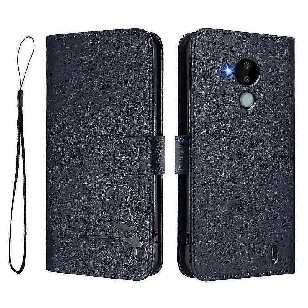 RFID Blocking PU Leather Flip Case with Card Slots, Kickstand & Mag...