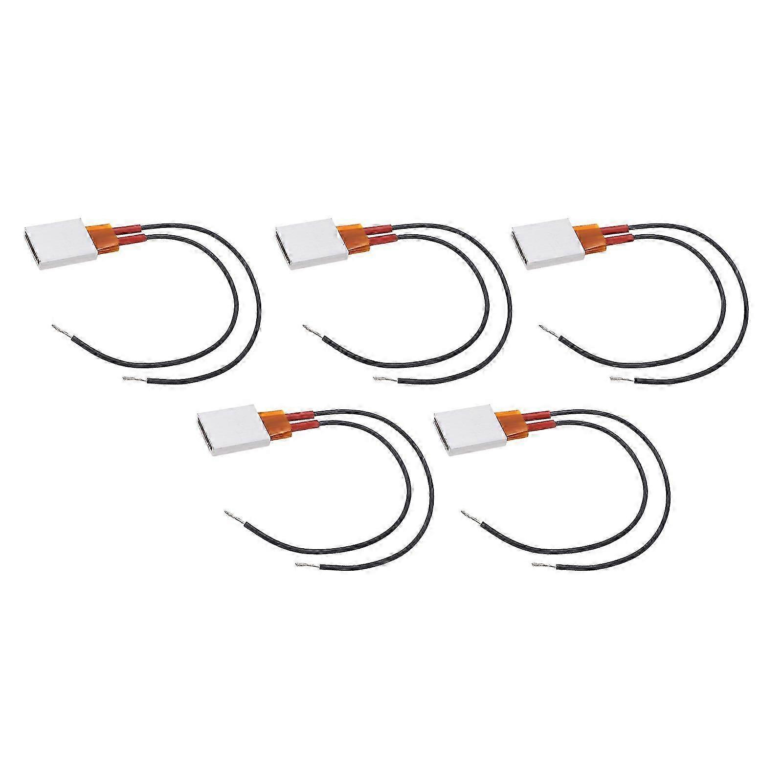 5Pcs PTC Heating Element Aluminum Shell Continuous Heat Output Automatic Constant Temperature PTC Heating Plate 220V