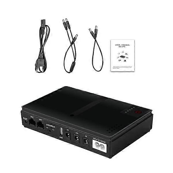 Reliable backup power solution UPS Battery backup for cameras and camcorders 10400mAh Capacity 5V9V12V Output