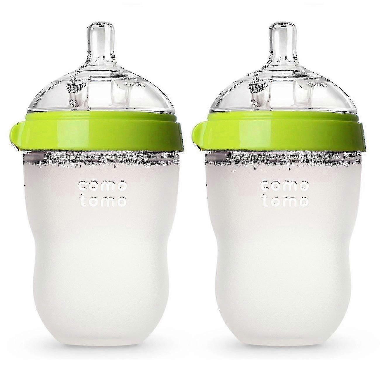 Biberon vert, (2 nombres)