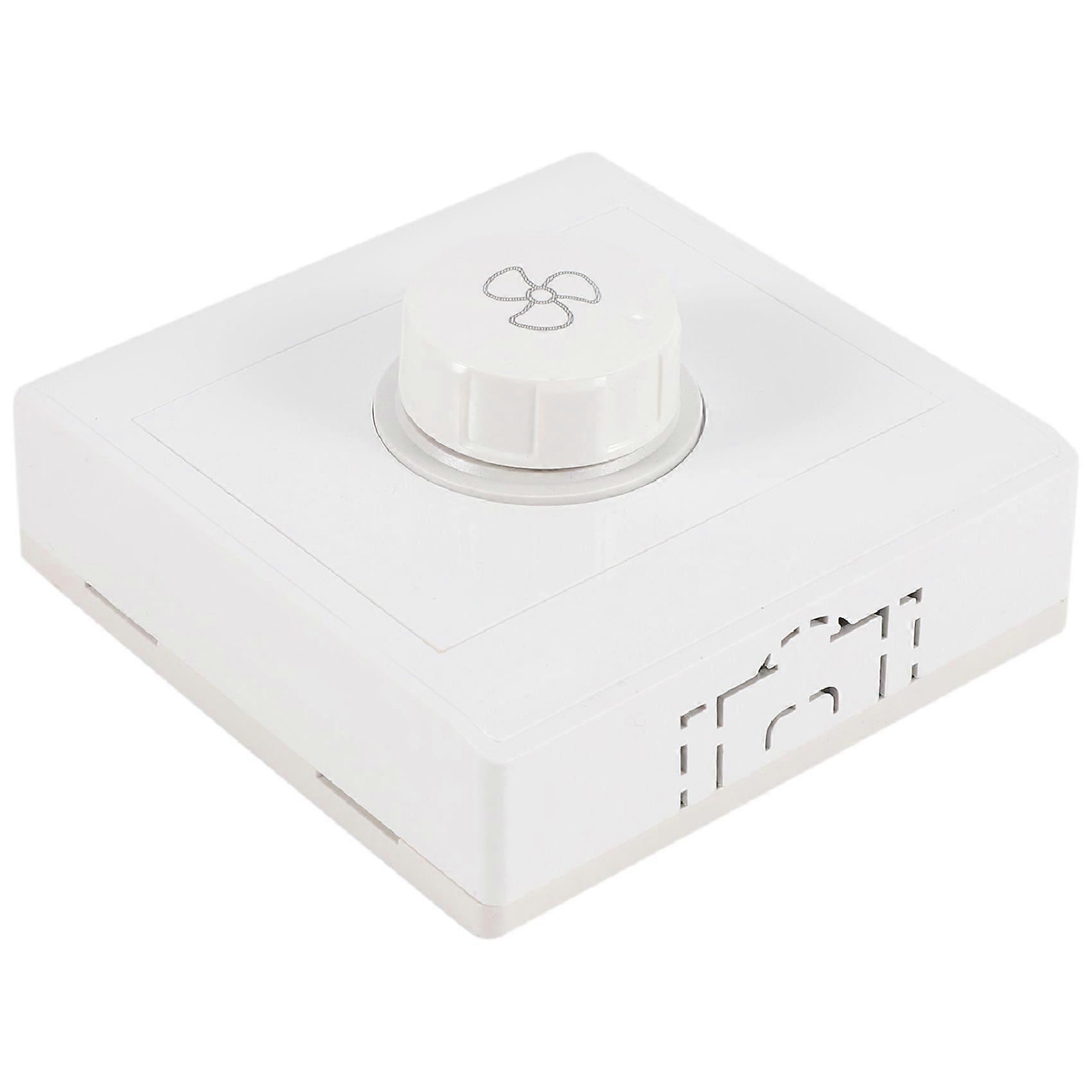 2Pcs Ceiling Fan Stepless Speed Governor Surface Mounted Fan Speed Switch