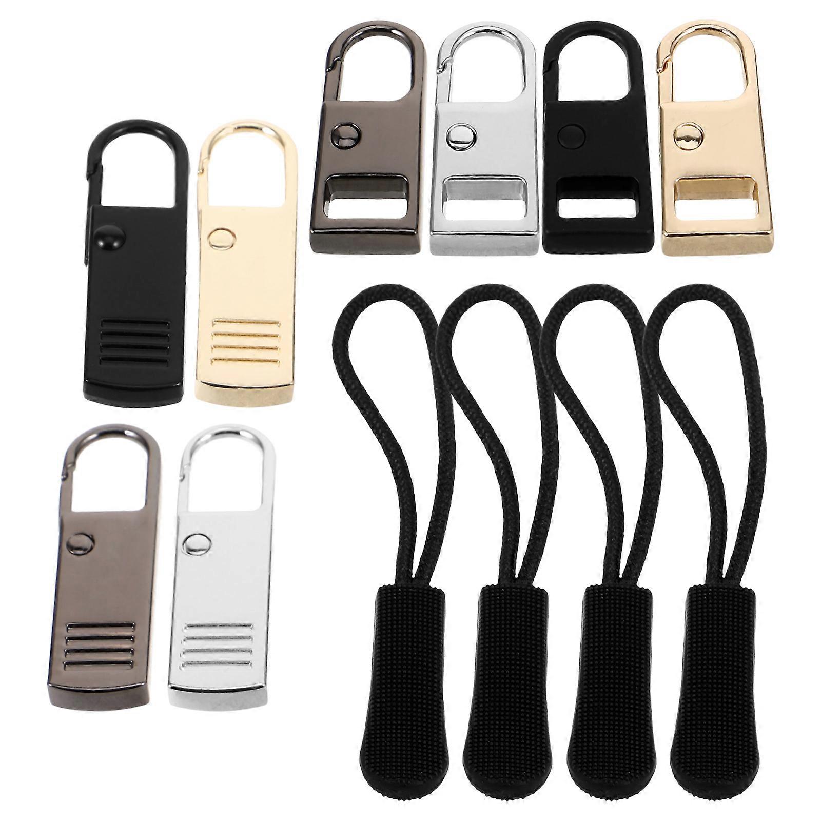 It sounds like you're referring to a product listing or description for **zipper pulls and detachable zipper heads** commonly used in DIY projects,