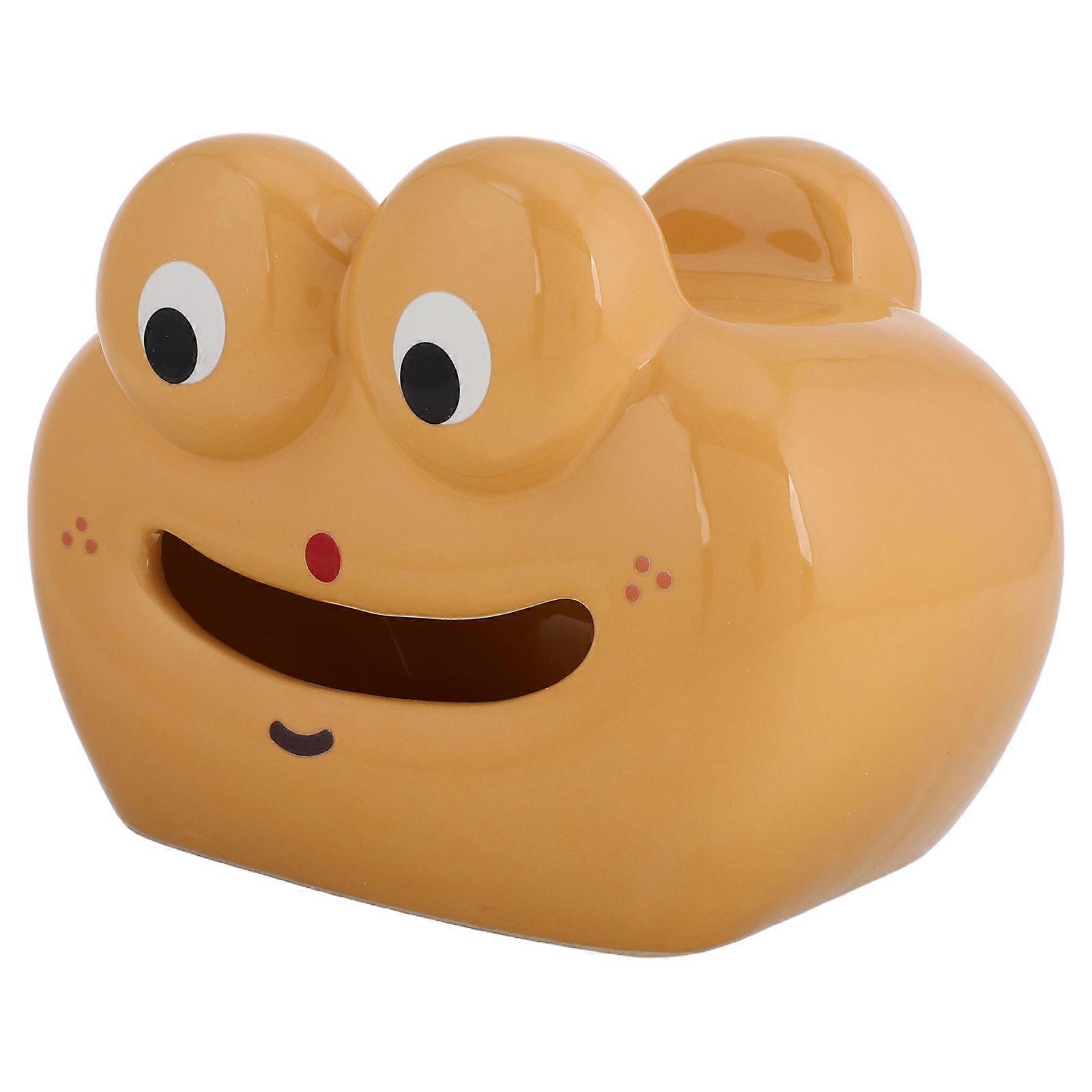 Cute Car Tissue Holder Ceramic Box for Remote Control Storage