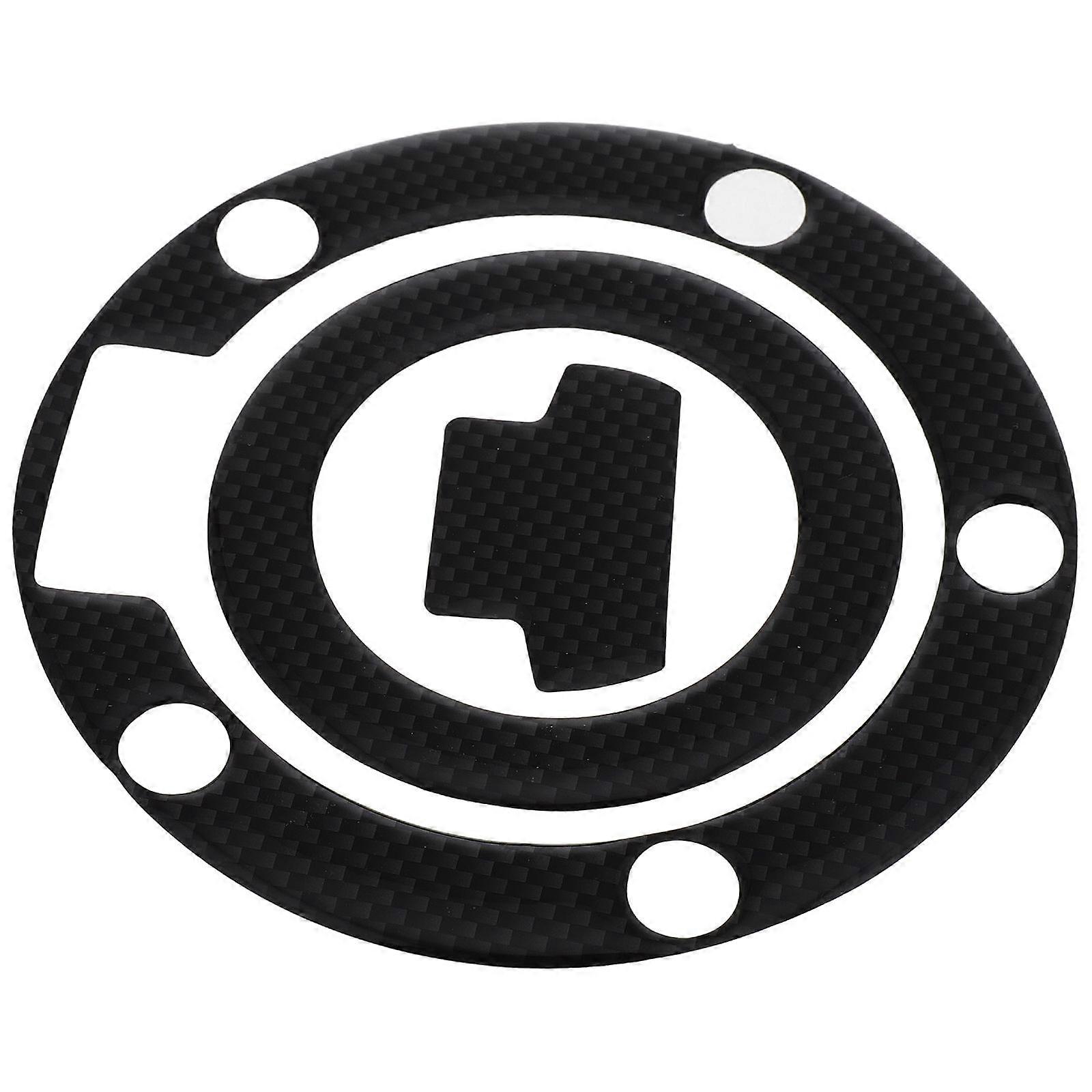 SelfAdhesive Black Motorcycle Fuel Tank Protector Sticker Pad for Durable and Easy to Install