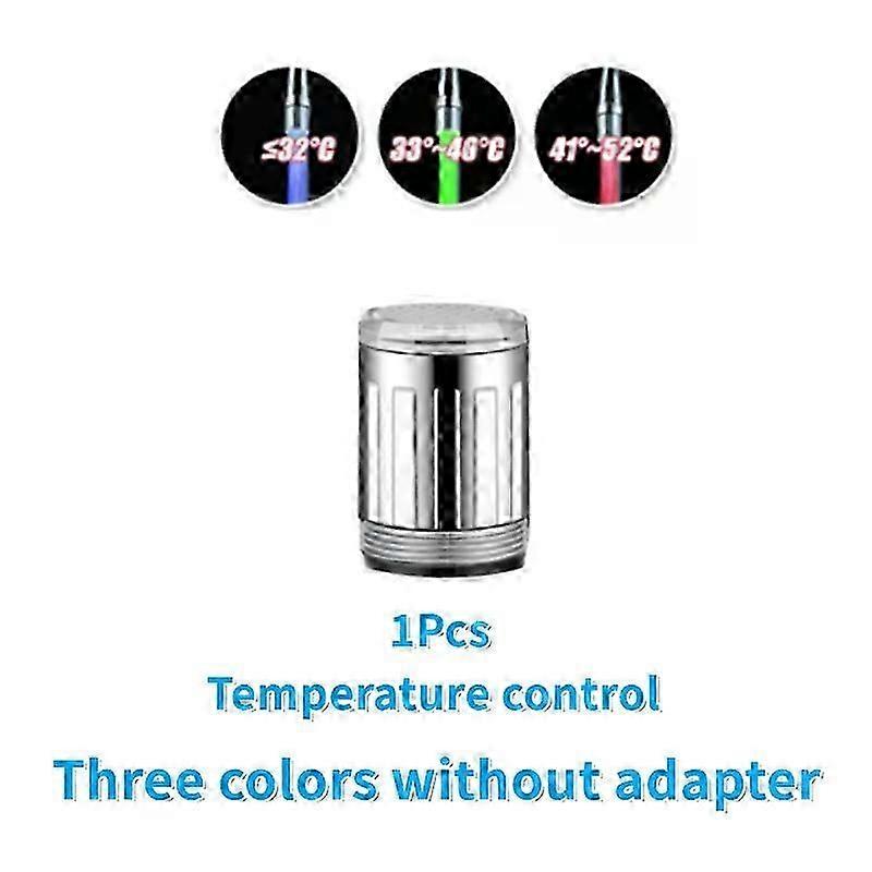 water faucet with temperature sensor led shower tap